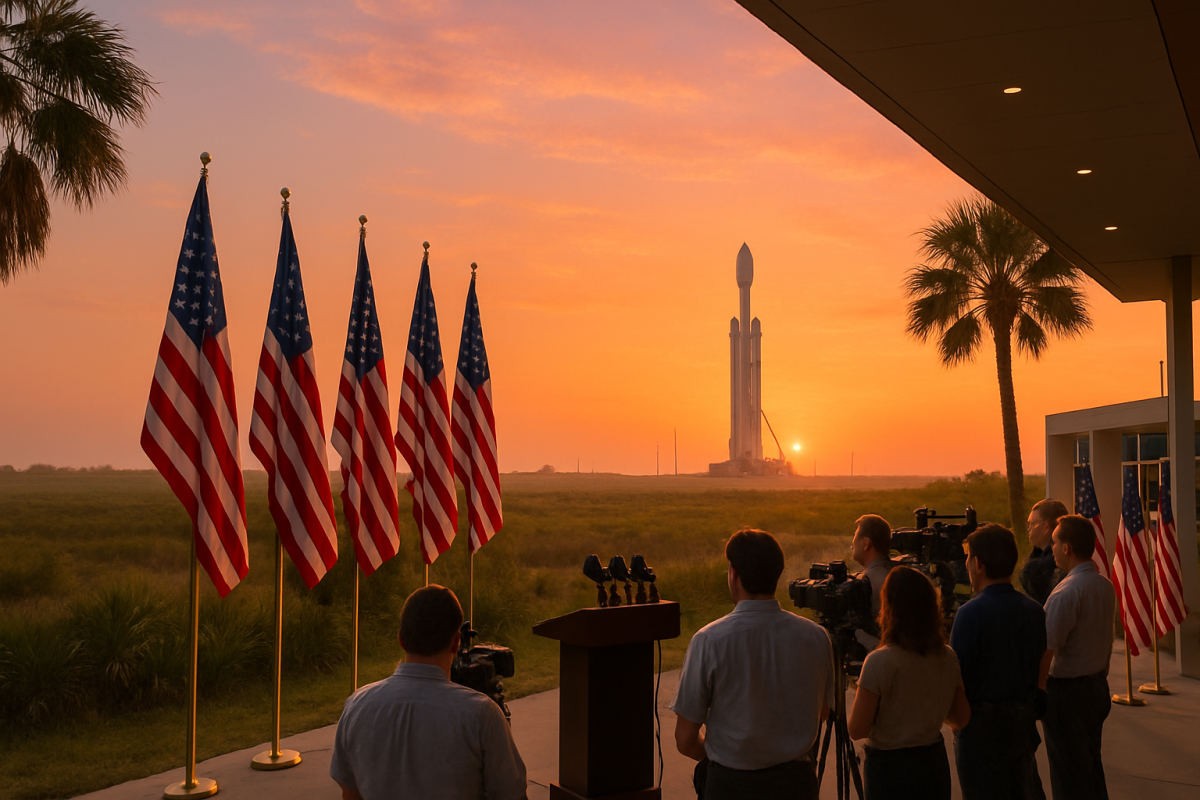 NASA Kennedy to Host Press Event on U.S. Space Leadership