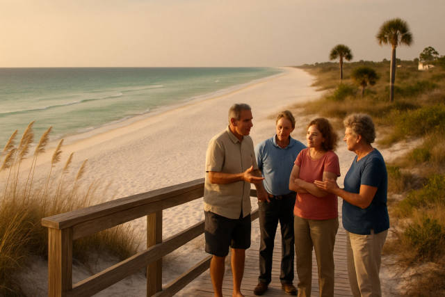 Navarre Beach Boardwalk Plan Sparks Fierce Local Backlash