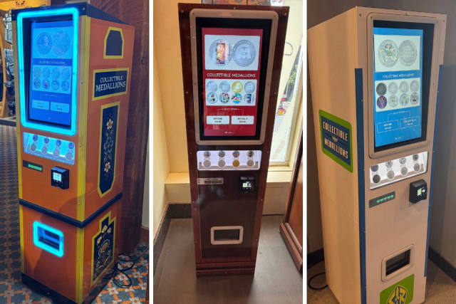 New Disney Medallion Machines Spotted Across Walt Disney World