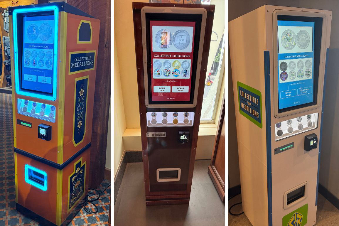 New Disney Medallion Machines Spotted Across Walt Disney World