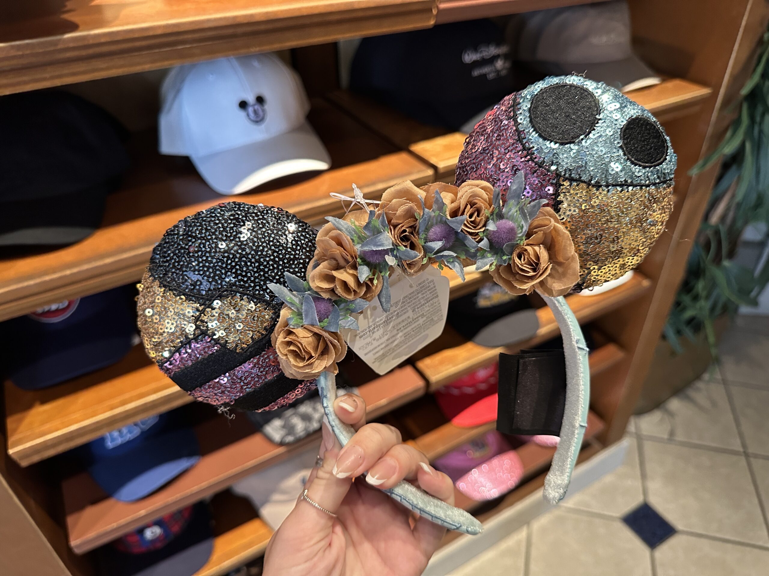Sally Ear Headband Brings Nightmare Before Christmas Vibes to WDW