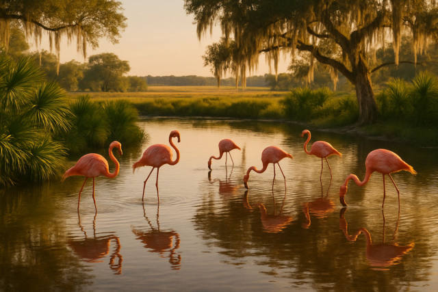Flamingo Habitat Coming to North Florida Wildlife Center