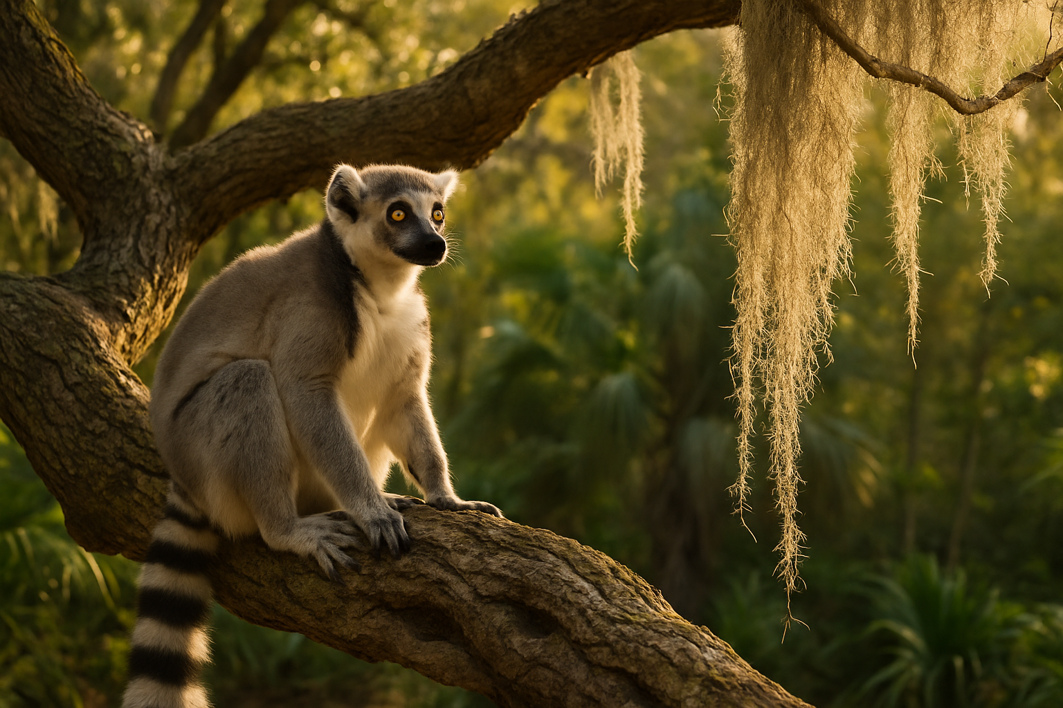 Lloyd Wildlife Center Brings In Lemurs to Fund Madagascar Trees