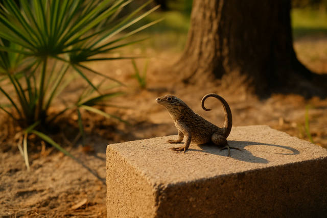Invasive Curly-Tailed Lizards Are Moving Into Central Florida