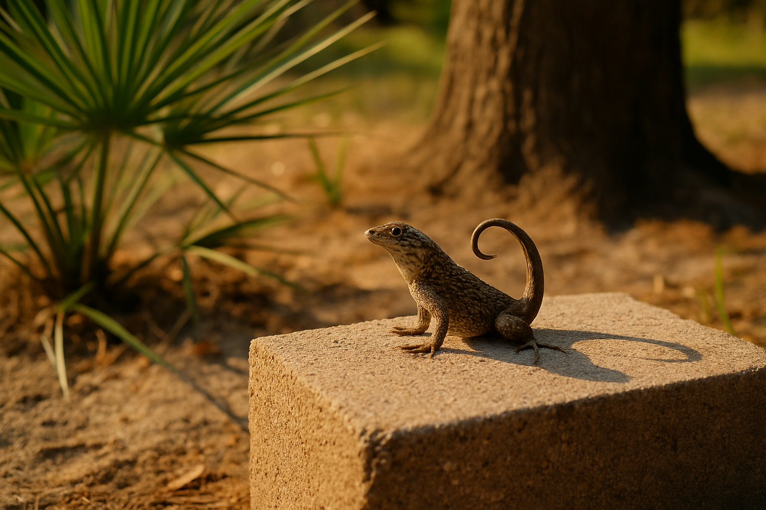 Invasive Curly-Tailed Lizards Are Moving Into Central Florida