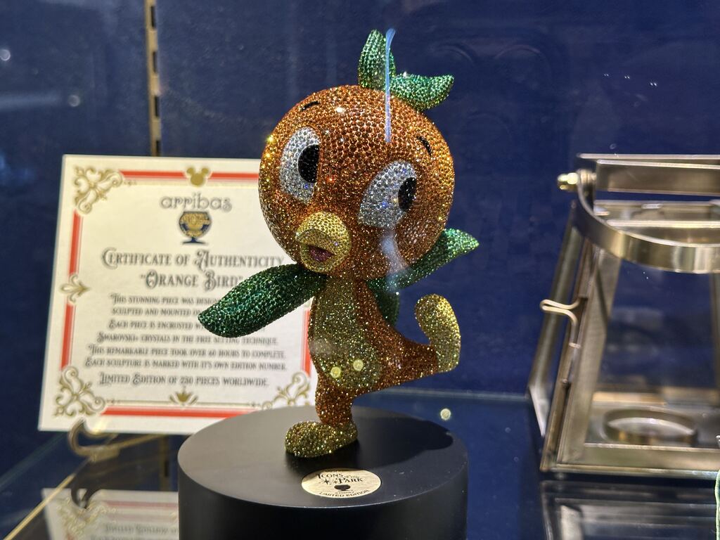 Orange Bird Swarovski Figure Lands at Magic Kingdom for $8,900