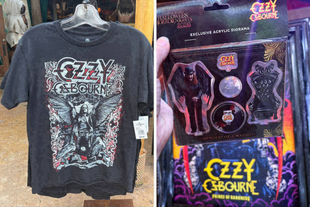 Ozzy Osbourne Merch Lands at Universal Orlando for HHN 35