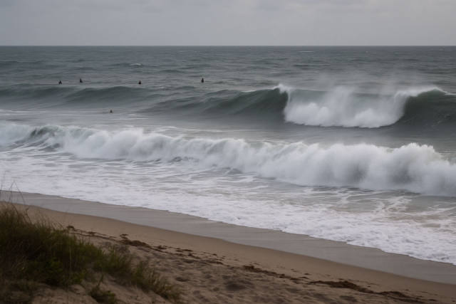 Nor’easter Sends Rough Surf to Palm Beach County Beaches