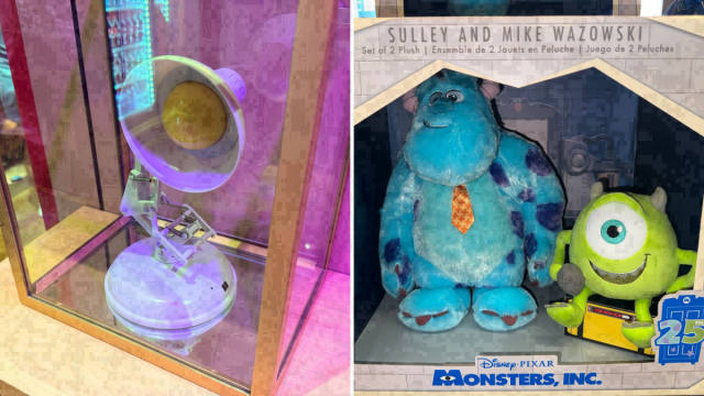 Pixar's Iconic Lamp, Anniversary Mug, and Monsters, Inc. Plush Hit Disney World