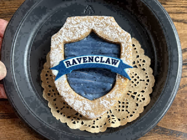 Ravenclaw Blueberry Linzer Cookie Lands at Leaky Cauldron