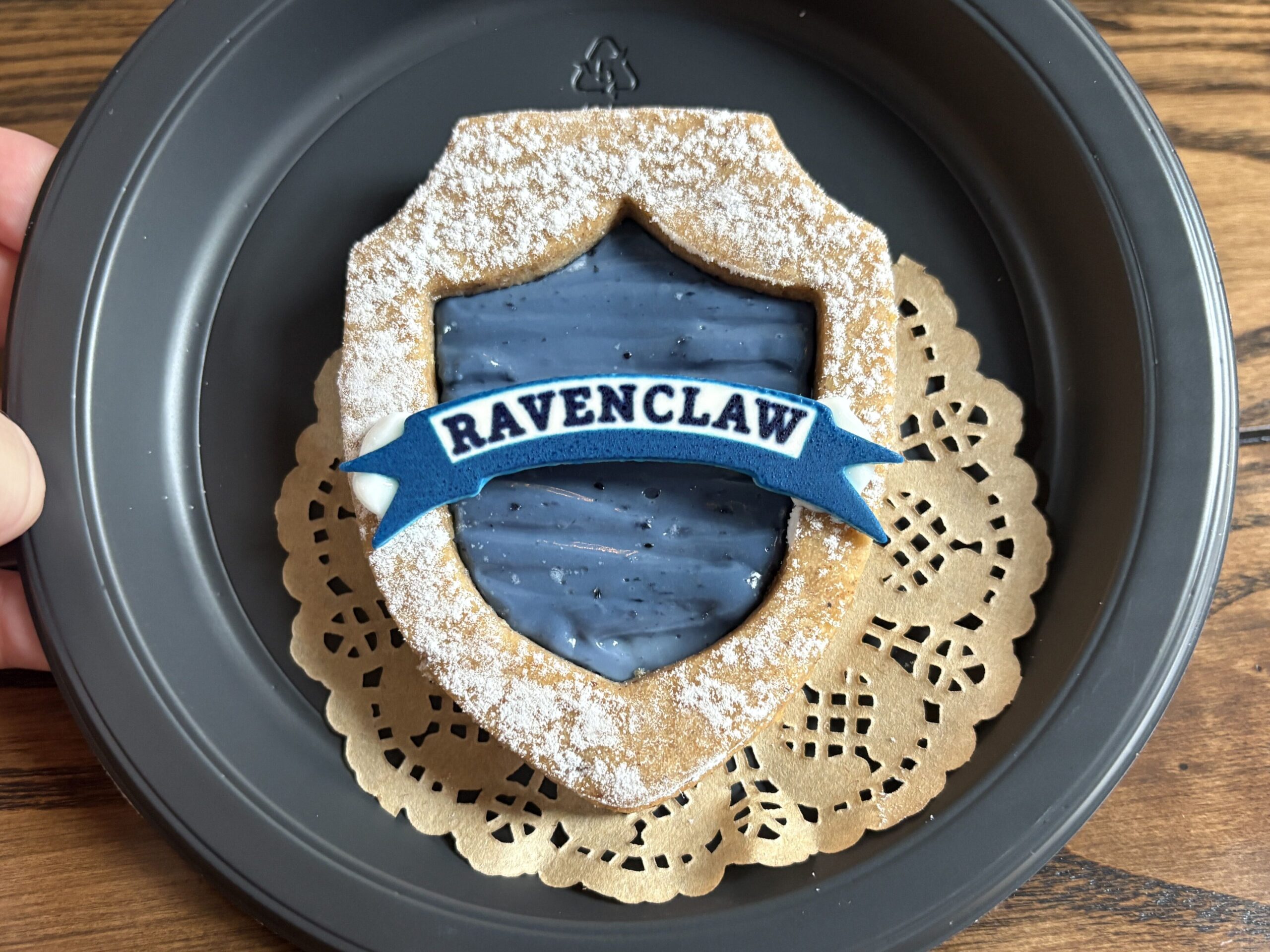 Ravenclaw Blueberry Linzer Cookie Lands at Leaky Cauldron