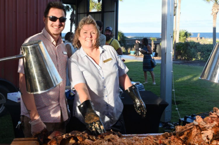Ritz-Carlton Amelia Island Hosts Whole-Hog BBQ on the Beach