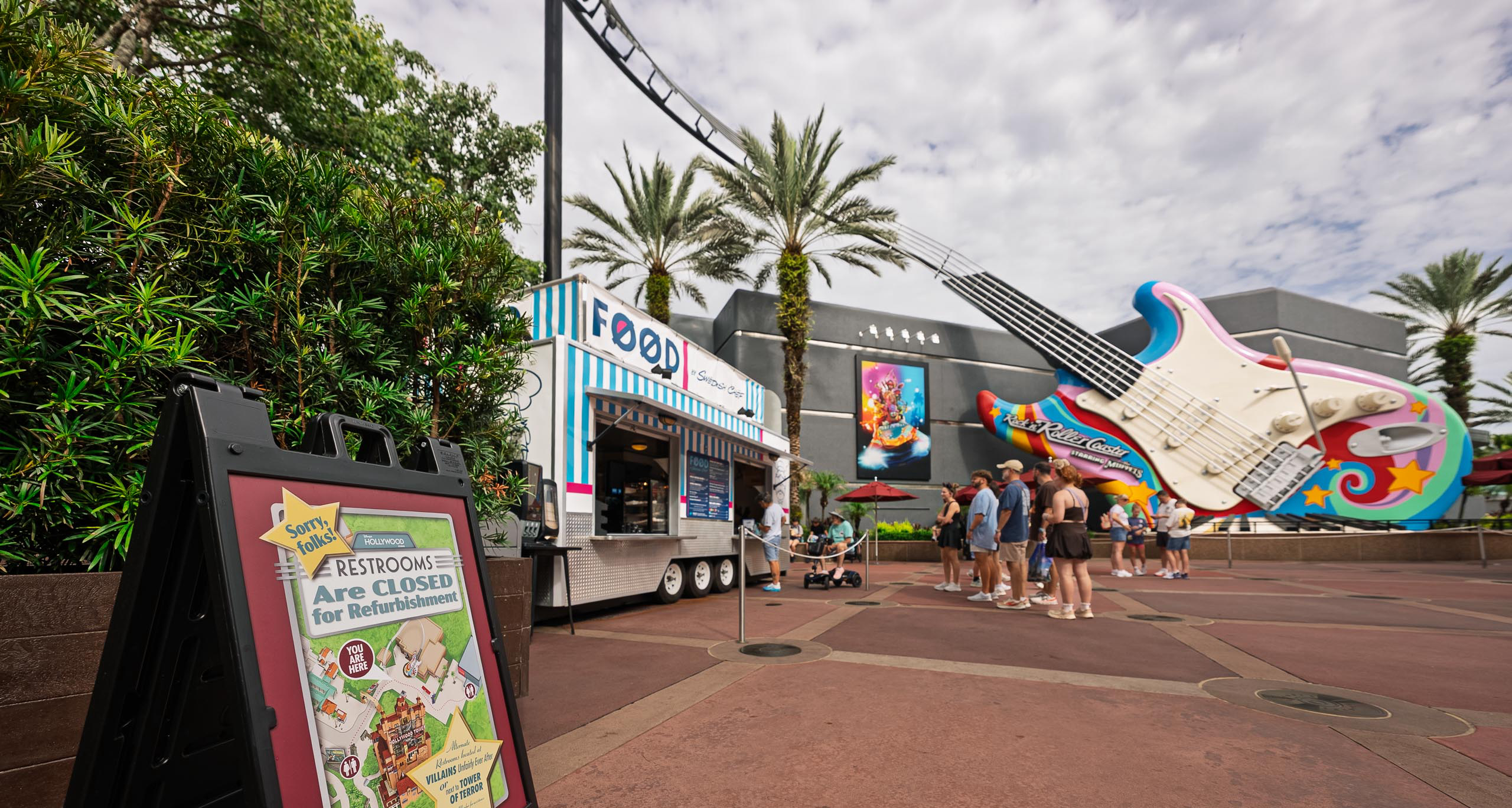 Rock 'n' Roller Coaster Restrooms Close for Refurb