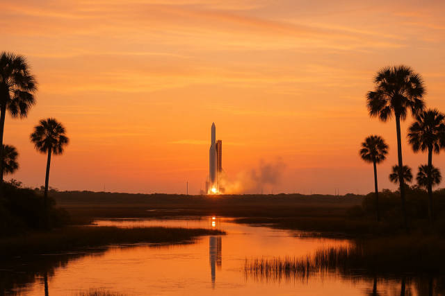 Roman Space Telescope Heads to Launch Pad at Kennedy Space Center