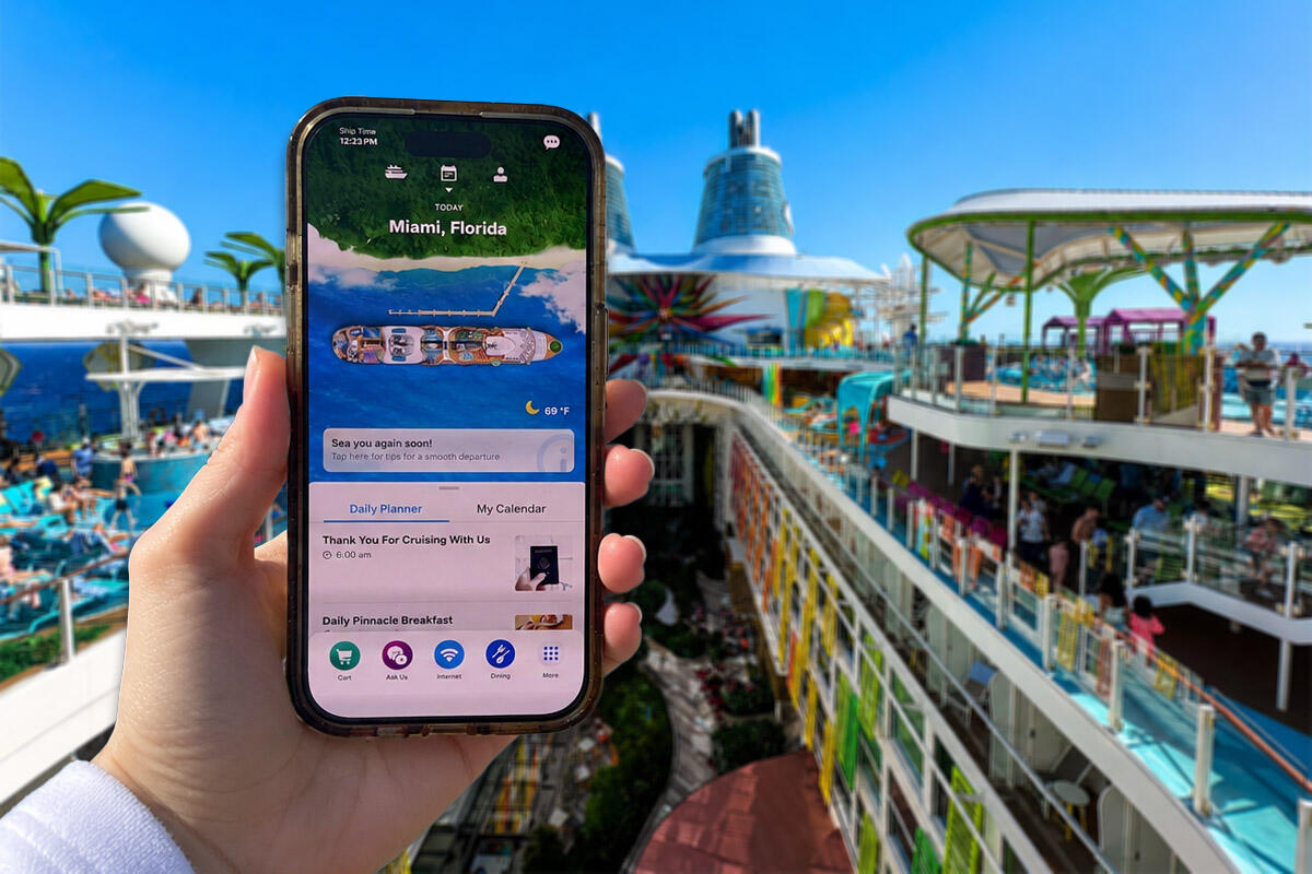 When to Check the Royal Caribbean App Before You Sail