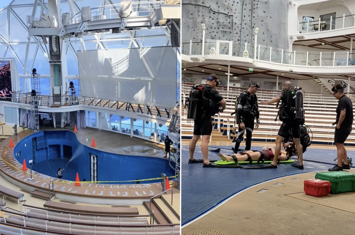 Inside Royal Caribbean's AquaTheater: What Guests Never See