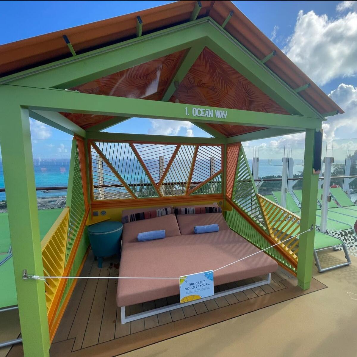 Royal Caribbean Now Lets You Bid on Casitas, Cabanas and Daybeds