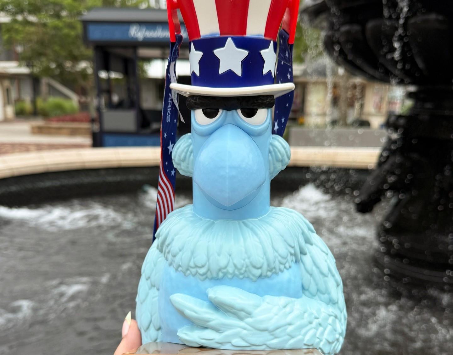 Sam Eagle Bucket Lands at Disney Springs