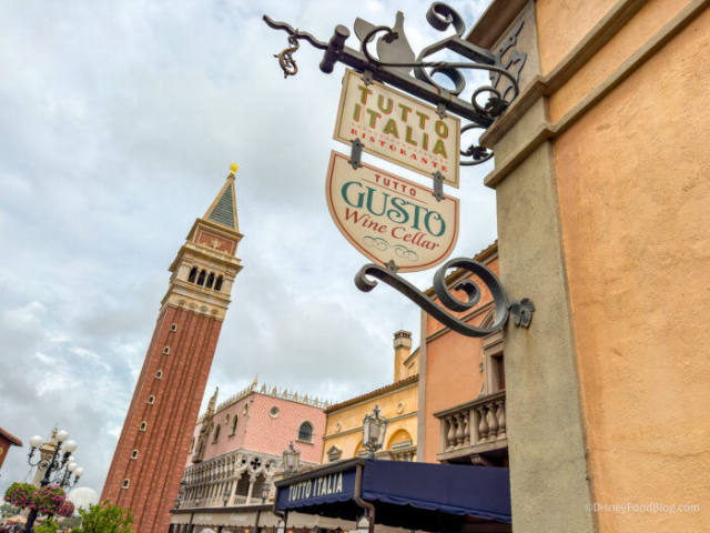 Viral Sarti Rosa Spritz Now Pouring at EPCOT's Tutto Gusto