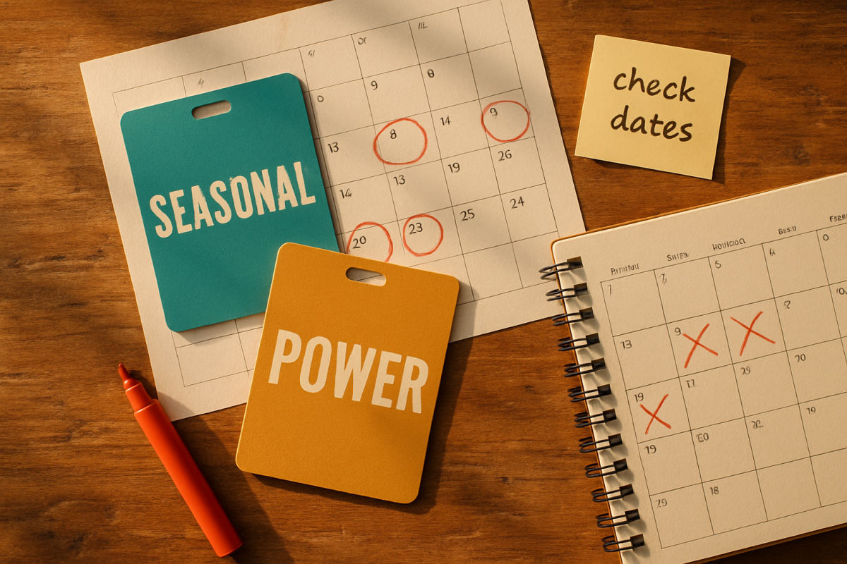 Seasonal vs. Power Pass 2026: Blockout Dates Compared