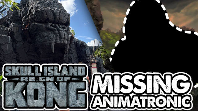 Kong Animatronic Missing from Skull Island Ride at Islands of Adventure
