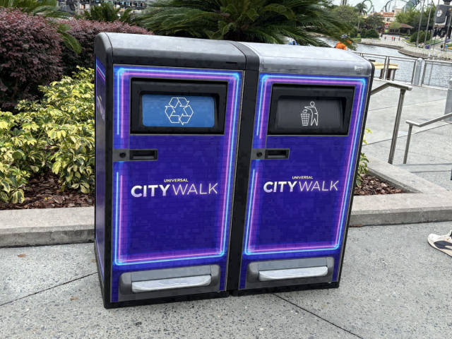 Solar-Powered Trash Cans Roll Out at Universal Orlando
