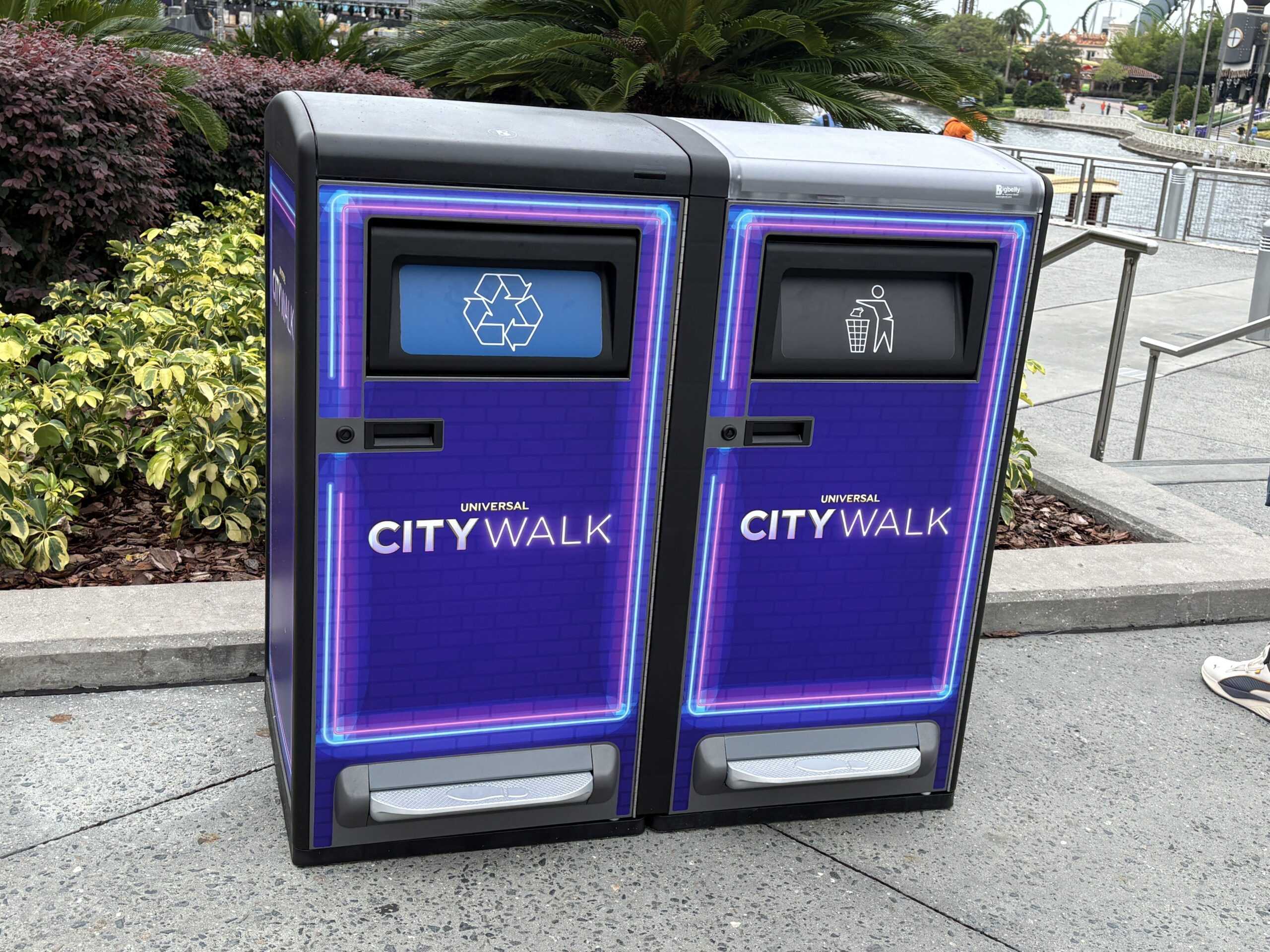 Solar-Powered Trash Cans Roll Out at Universal Orlando