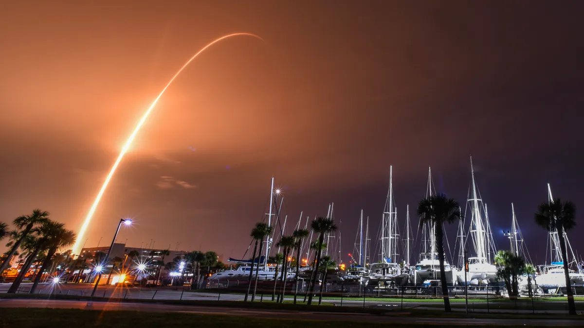 SpaceX Falcon 9 Lights Up Brevard Skies in Predawn Launch