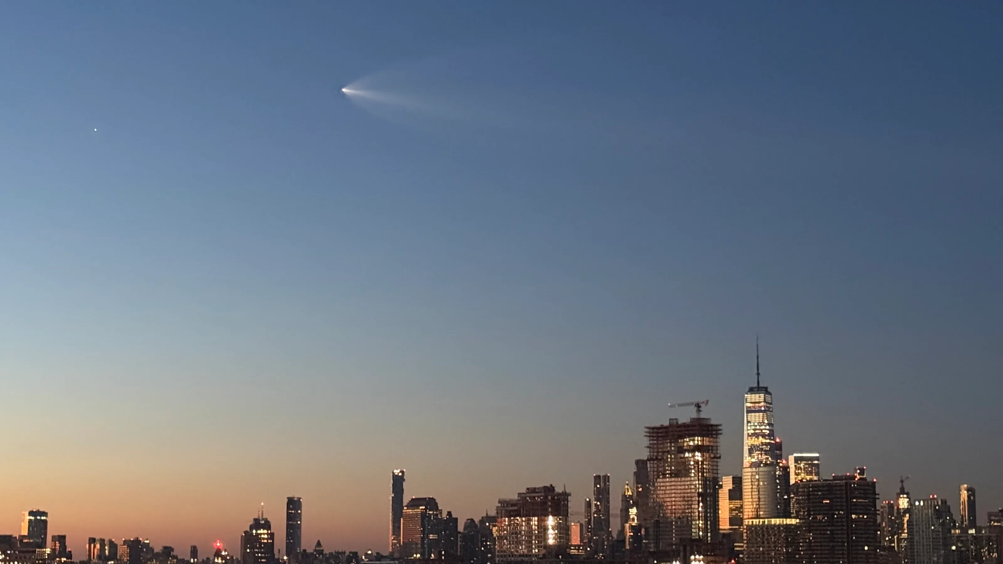 Cape Canaveral Launch Lights Up the Eastern Seaboard