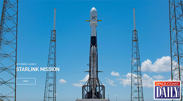 SpaceX Falcon 9 Lifts Off from Cape Canaveral with 29 Starlinks