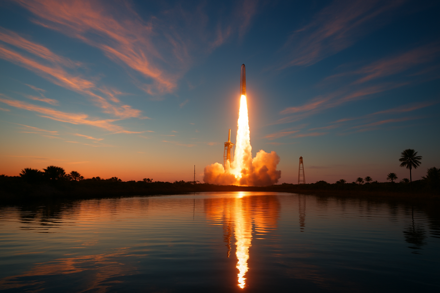 SpaceX Booster Hits 30 Flights on Cape Canaveral BlueBird Launch