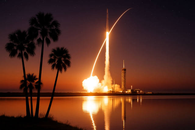 SpaceX Completes SES Satellite Constellation from Cape Canaveral