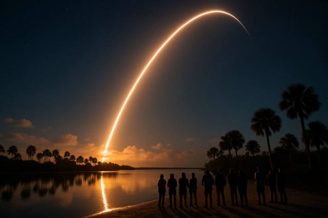 Falcon Heavy Launch Sunday Could Light Up Florida Skies