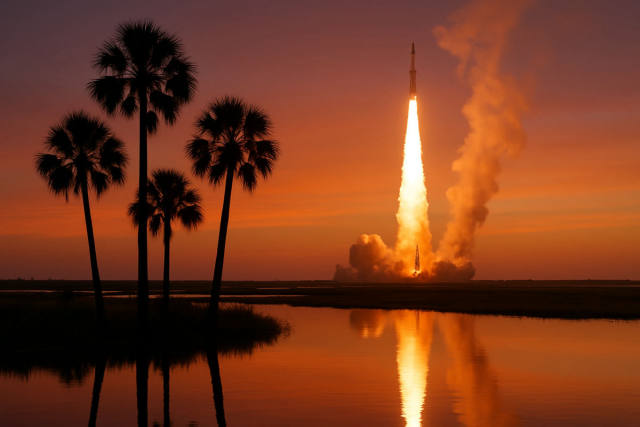 Falcon Heavy Lifts Off Sunday With NASA Telescope Aboard