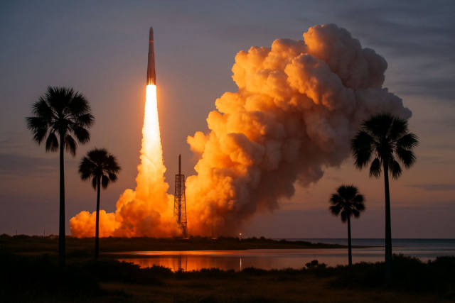 SpaceX Falcon Heavy Launches NASA Roman Telescope Aug. 30