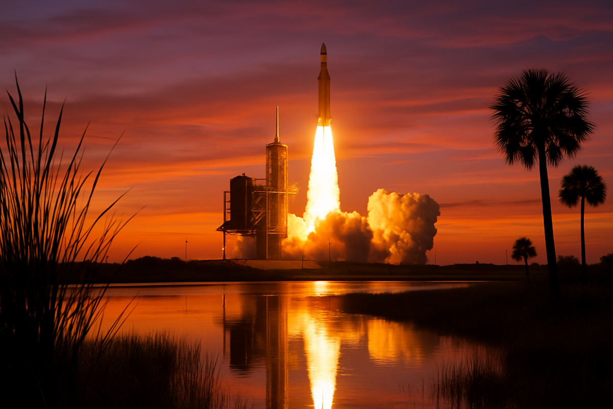 Falcon Heavy to Launch NASA Roman Telescope From Kennedy Space Center