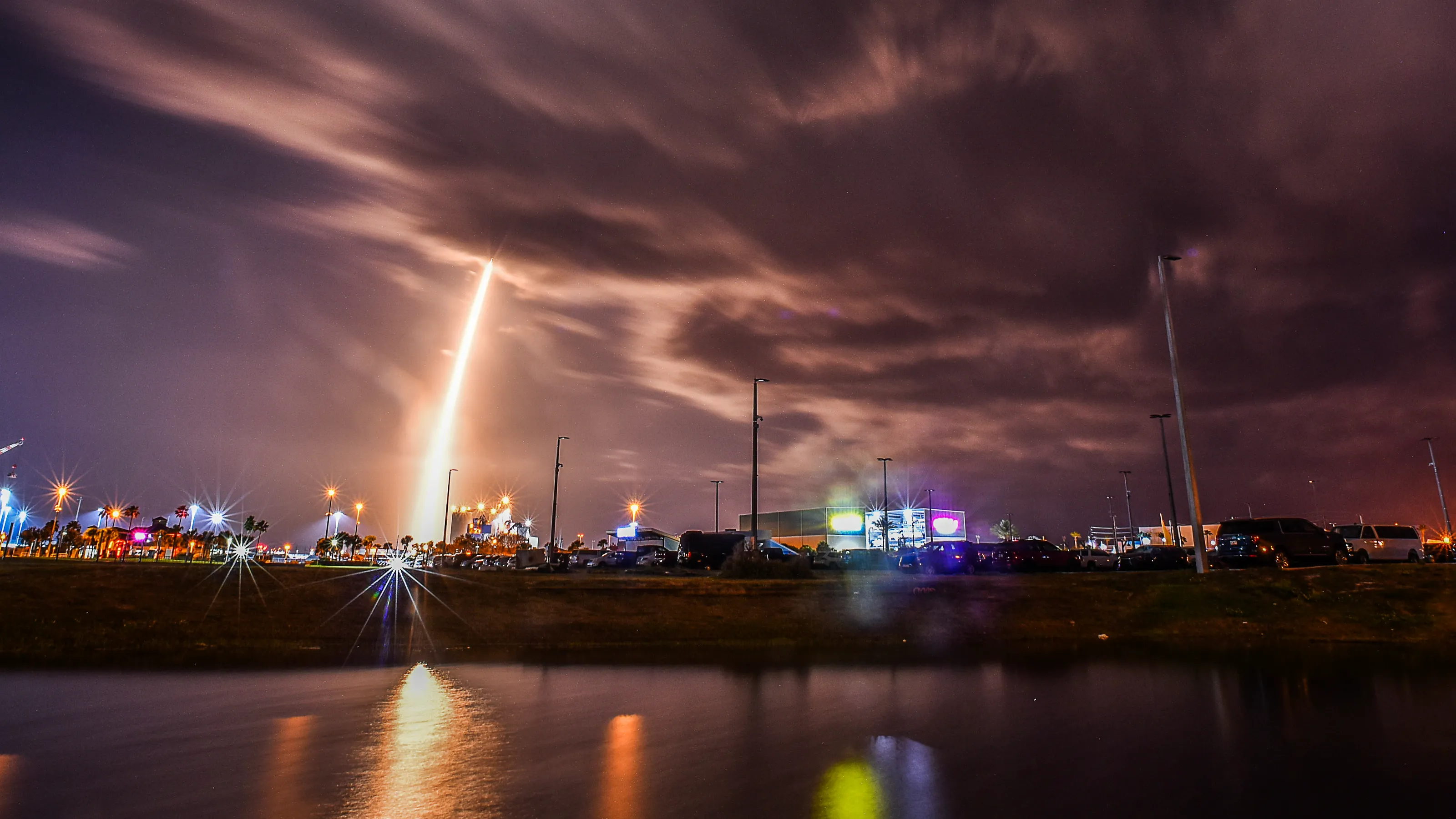 SpaceX Night Launch Thursday Brings Sonic Boom to Cape Canaveral
