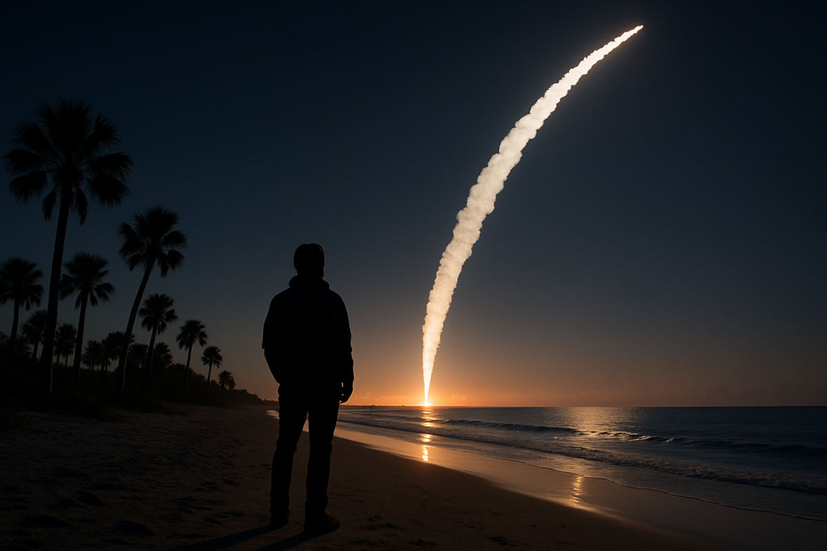 SpaceX Falcon 9 Launch Thursday: Best Spots in Volusia County
