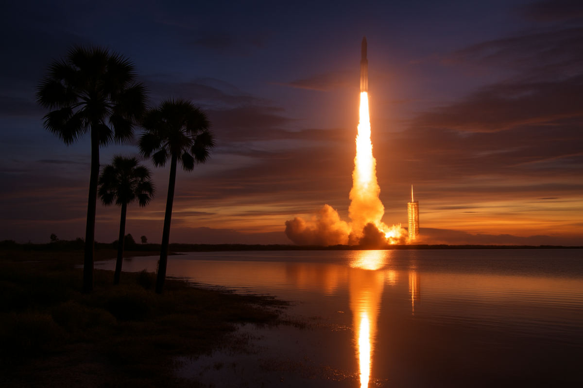 SpaceX Launches Final SES O3b mPOWER Satellites from Cape Canaveral