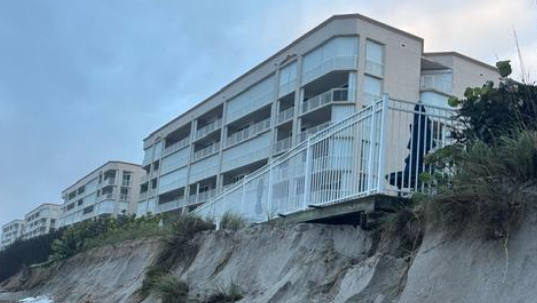 King Tides and Winds Reshape Brevard County Beaches