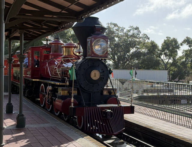 Walt Disney World Railroad Reopens at Magic Kingdom