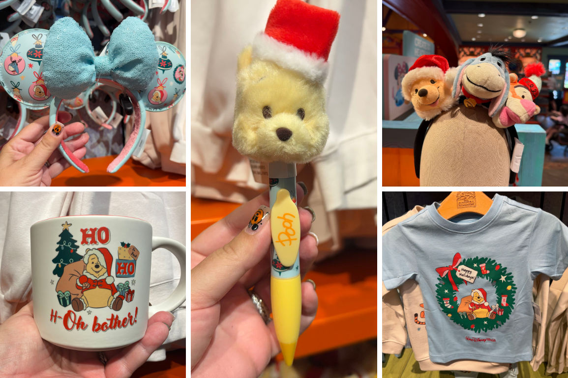 Holiday Winnie the Pooh Collection Arrives at Disney World