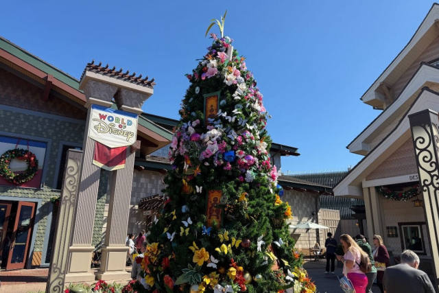 Bluey, Monsters Inc. Join Disney Springs Tree Stroll