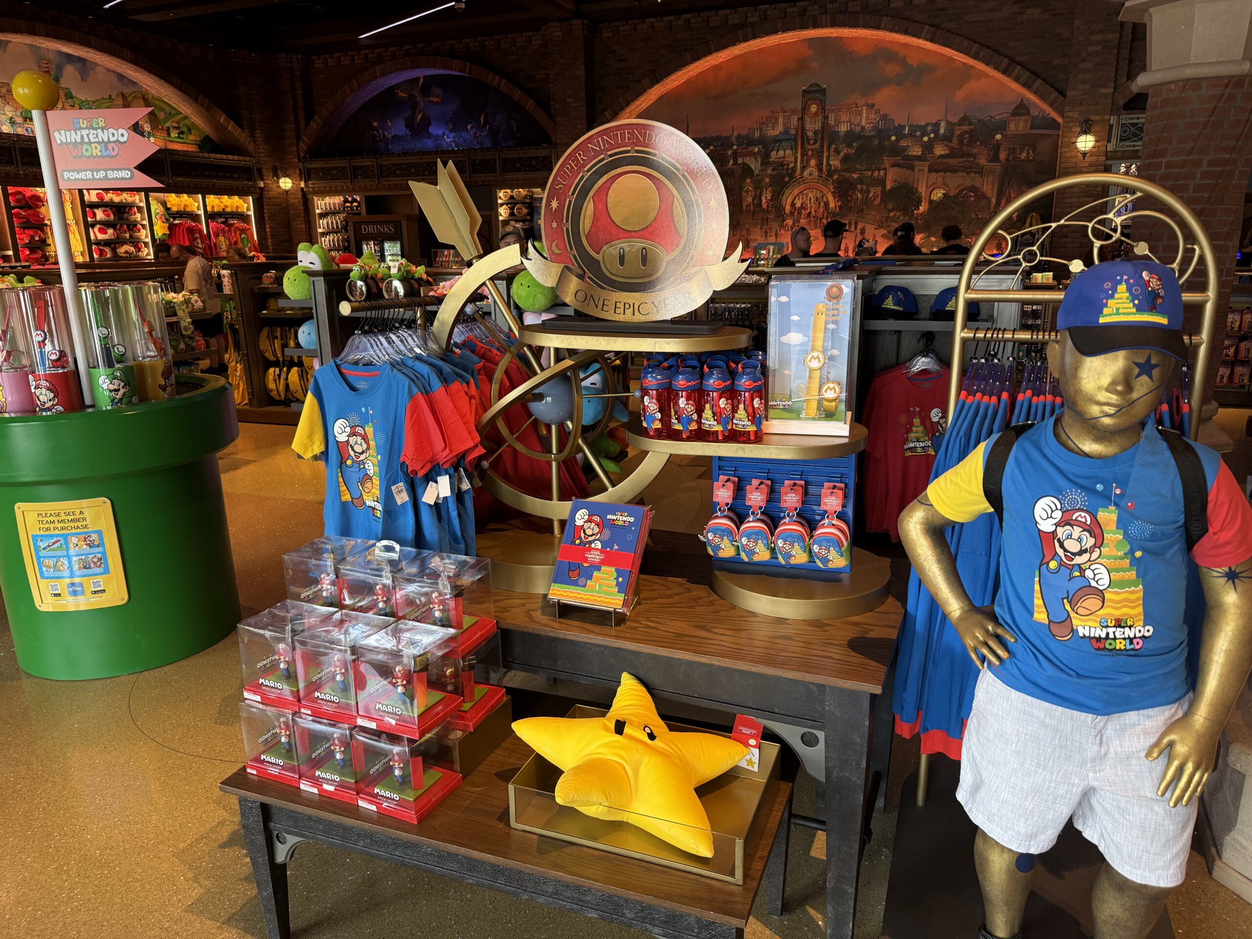 Super Nintendo World Marks One Year With New Merch