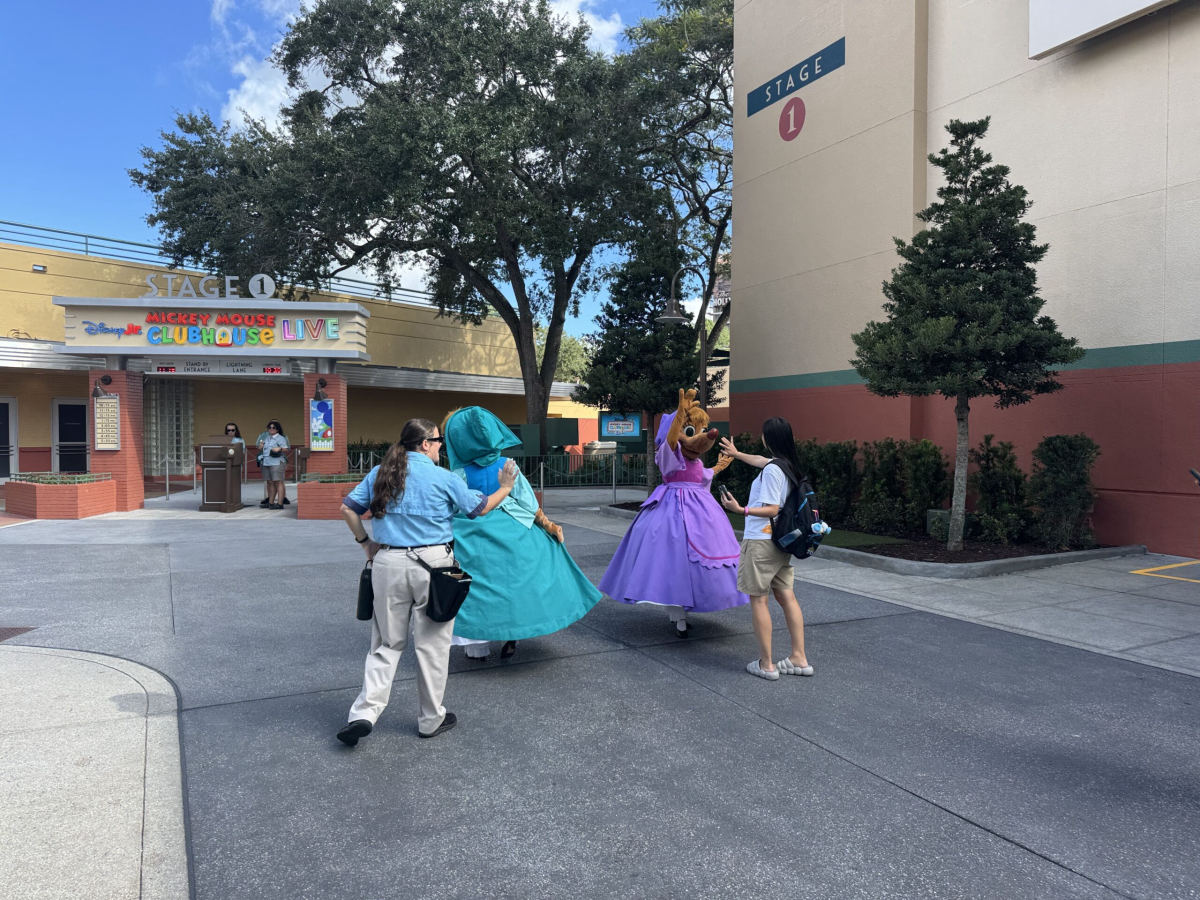 Cinderella's Mice Suzy & Perla Spotted at Hollywood Studios