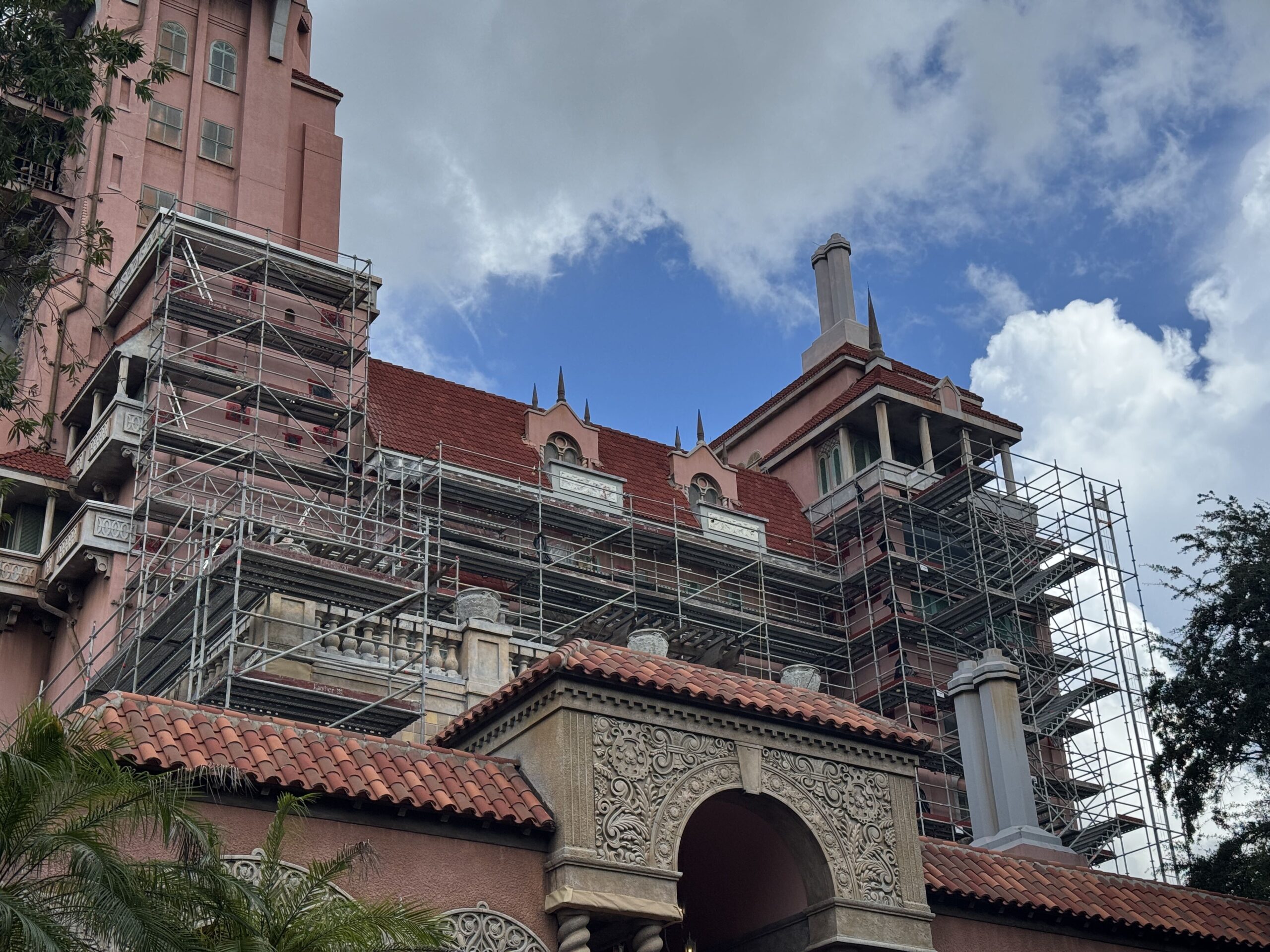 Tower of Terror Gets a Fresh Coat at Hollywood Studios