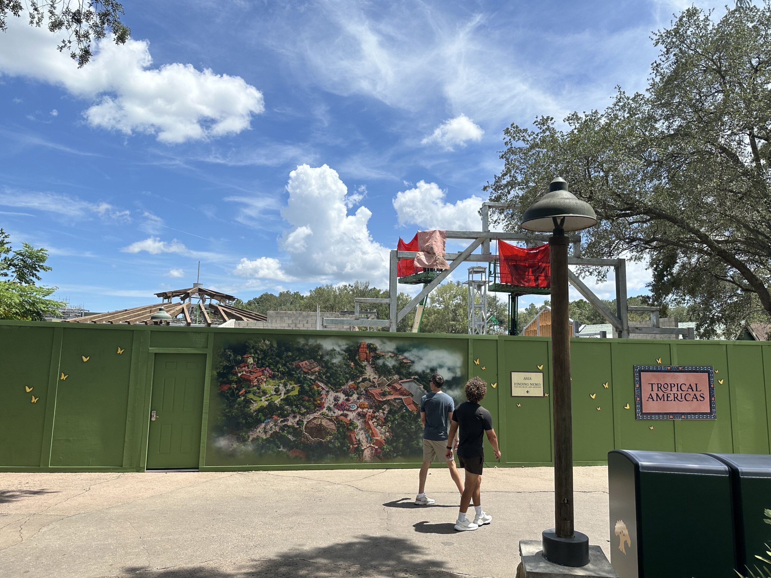 Tropical Americas Construction Hits Major Milestone at Animal Kingdom