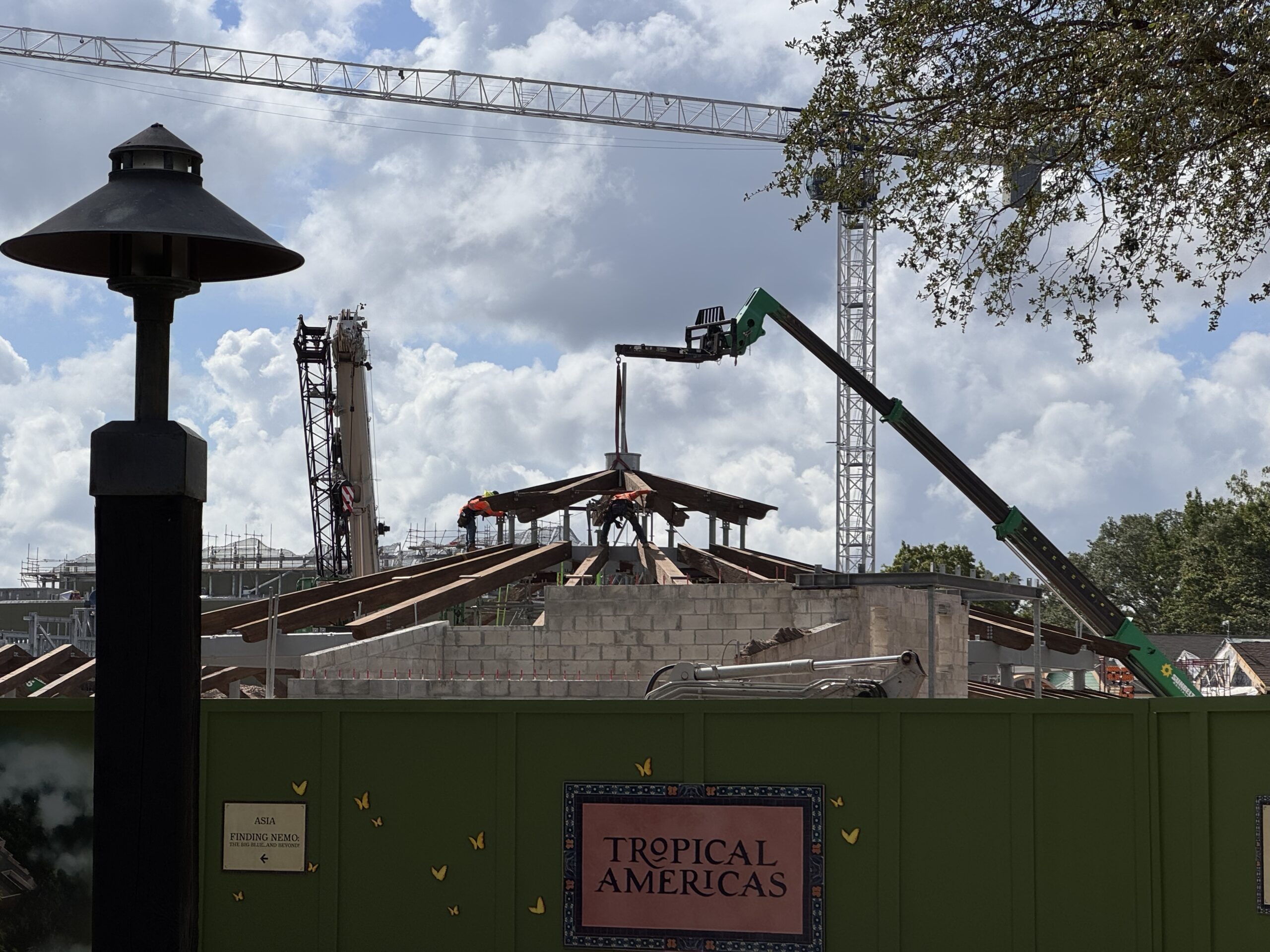 Tropical Americas Carousel Takes Shape at Animal Kingdom