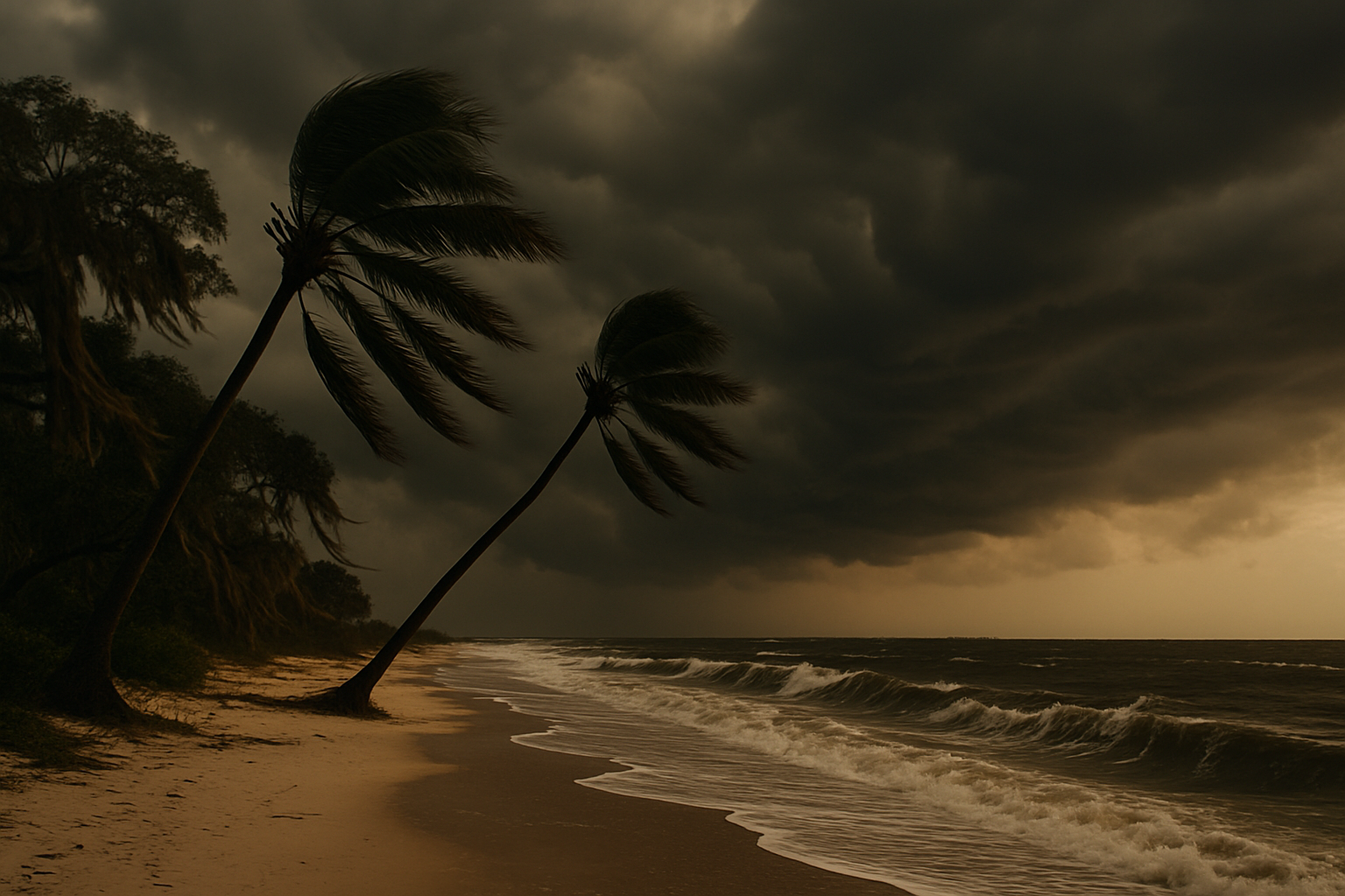 Tropical Storm Bertha Makes Landfall in Louisiana