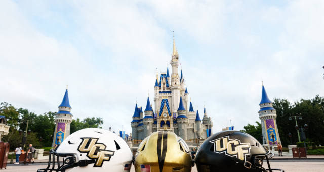 UCF Football Adds Walt Disney World Logo to Helmets